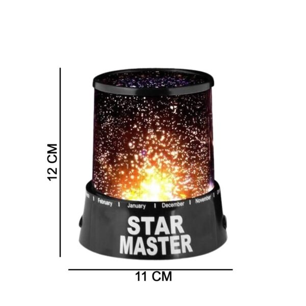 Star Night Light Projector – USB LED Lamp for Kids’ Room (Battery Free)