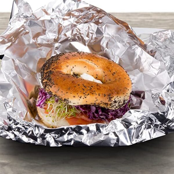 Heavy Duty Non-Stick Aluminum Foil Roll for Baking & Grilling (5m x 300mm)