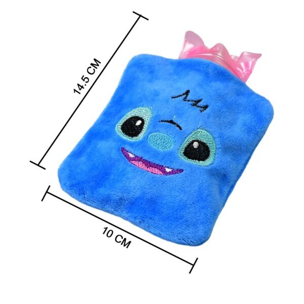 4_85fe4f38-40f1-4b5f-9c05-20de07d2a0d3.jpg Blue Stitch Hot Water Bag - Small Size with Cover for Pain Relief & Warming
