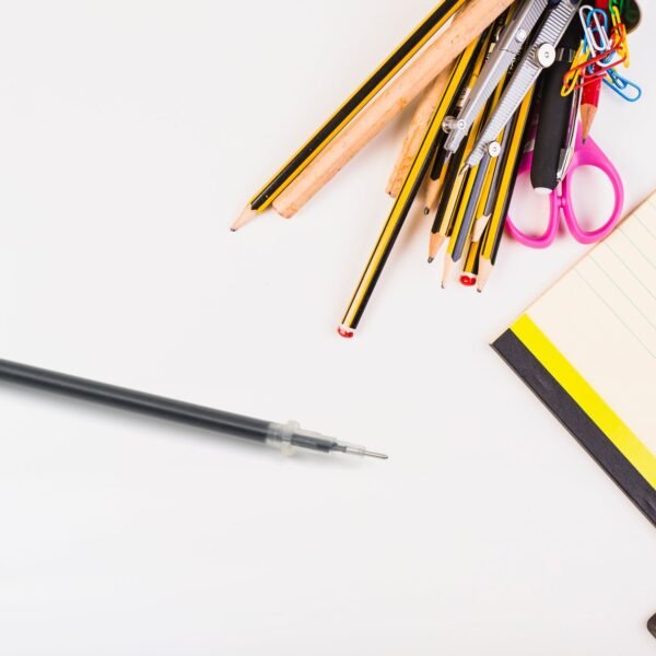 Black Pen Refill – Smooth Writing Ball Pen Ink Refill Set (10 Pcs)