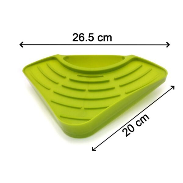 4_bfbeb864-e7a5-4f85-88b6-3428ff876248.jpg Sink Strainer Basket Corner Kitchen Triangular Multi functional Drain Shelf