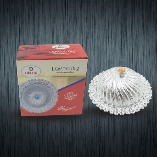 Multipurpose Dry Fruit Box with Lid – Mukhvas Storage & Stylish Serving Box