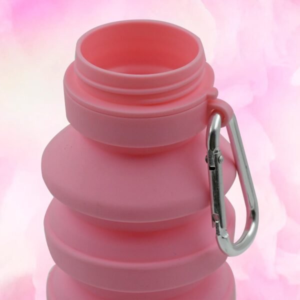 Foldable Silicone Leak Proof Sports Travel Water Bottle for  Gym Hiking 1 Pc 24 cm
