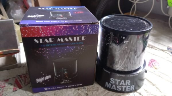 4_e1069713-8542-446a-b29e-637ca60b5f10.jpg LED Projector Night Light Amazing Lamp, 3 Battery operated lamps, Rotation With the music Function, Master for Kids Bedroom Home Decoration Night Romantic Gift (Battery Not Included / 1 pc)