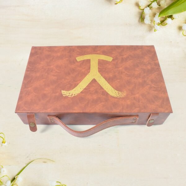 4_e7204013-7f28-4c52-bb8a-54f961216a23.jpg Multi Purpose Use Carrying Leather Case Briefcase (30×20 Cm / 1 Pc / B Grade)