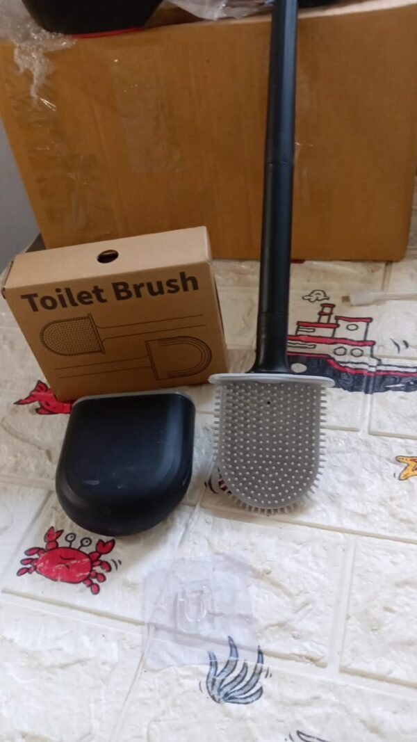 4a1e28f1-8e38-4e67-ba00-6a8fe79d0fae.jpg Silicone Toilet Brush with Holder Stand for Bathroom Cleaning