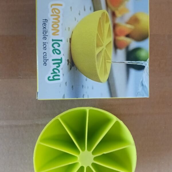 4ae98121-341a-4e92-9adb-1347a59168d4.jpg Lemon Shape Flexible Silicone Ice Cube Tray – 8-Slot Round Ice Mold (1 Pc)