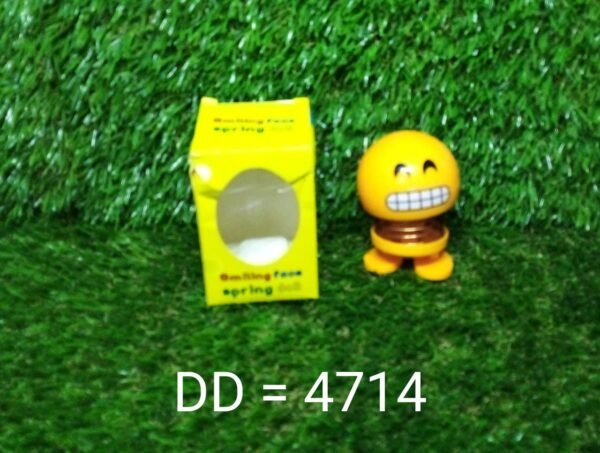 Emoji Shake Car Dashboard Doll Dance for Car interior Decoration With LED Light