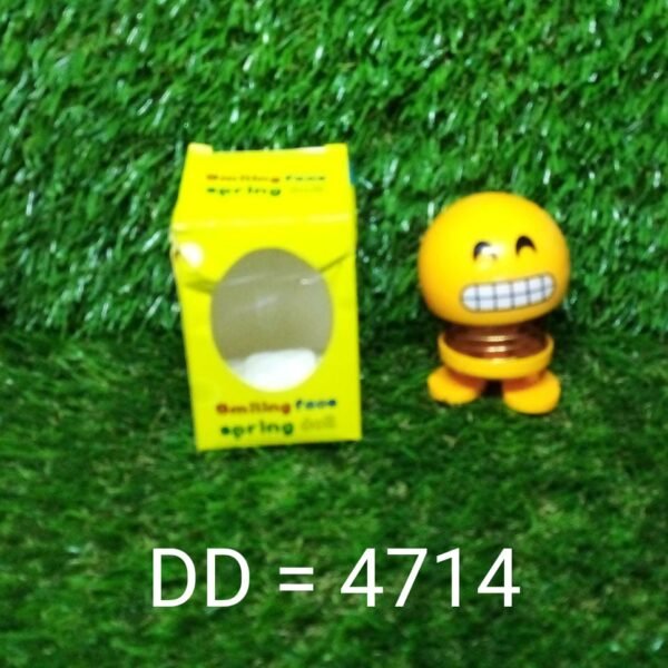 Emoji Shake Car Dashboard Doll Dance for Car interior Decoration With LED Light