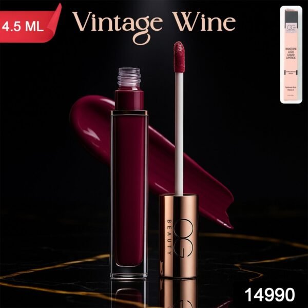 4cbf418e-4f45-430d-bb30-4e8f85f62927.jpg OG Beauty Vintage Wine Moisture Lock Liquid Lipstick (4.5 ML / 1 Pc)