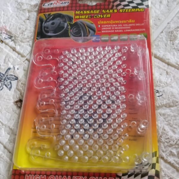 4cfe8ce0-d79f-4287-87e5-20d28763cf7a.jpg Silicon Car Massage Steering Cover High Quality Suitable For All Car (2 Pc Set)