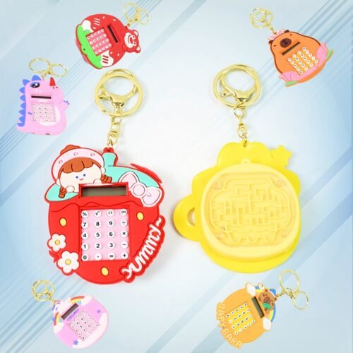 4dd9acad-3066-4b3c-b3f0-6aeb6913a952.jpg Mini Digital calculator Keychain (1 pc / Mix Design)