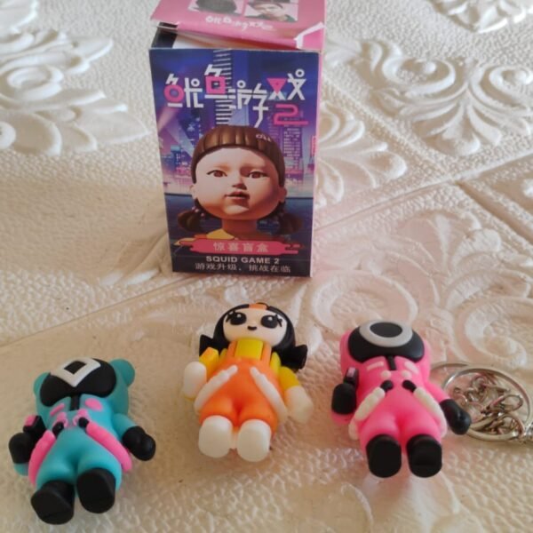 Cute Character-Themed Soft Silicone Keychain (Mix Desgin / 1 Pc)