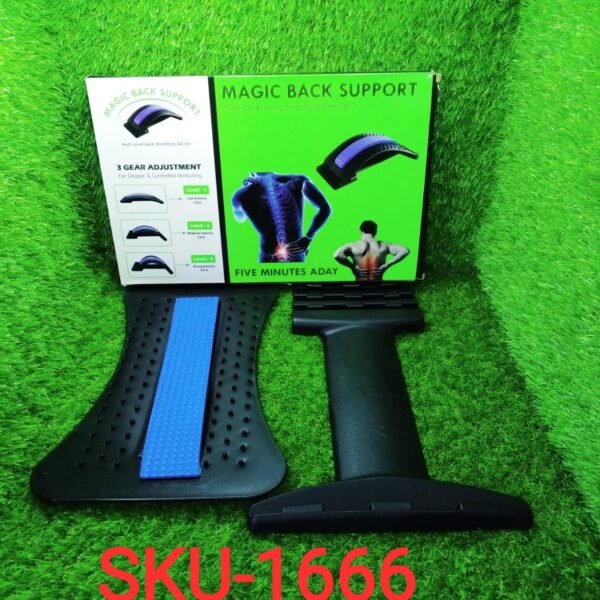Multi-Level Back Stretcher Posture Corrector Device For Back Pain Relief