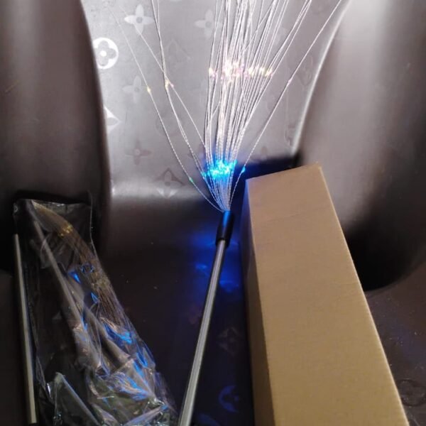 Colorful Multi Led Outdoor Solar Garden Lights (2 Pcs Set)