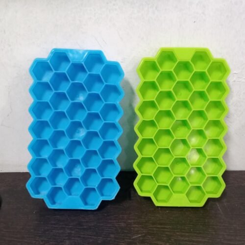 4f1e532f-d3ee-4f9d-9e6f-61fcf2d54795.jpg Flexible Silicone Ice Cube Tray, 37 Small Cubes , Fridge Use