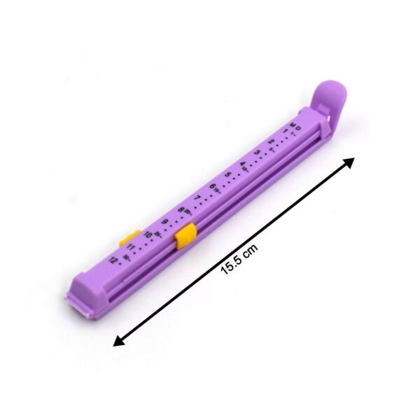 large Plastic Food Pouch Clip Sealer Set of 4 (Multicolor)