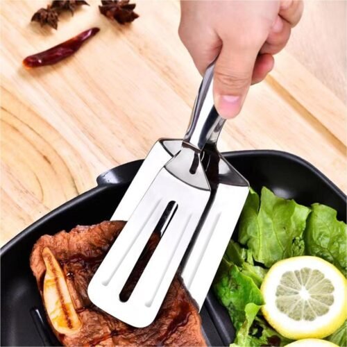 4image_10cbee9f-a06f-44b4-af3b-d009e9d20809.jpg Multifunction Stainless Steel Cooking & BBQ Tongs