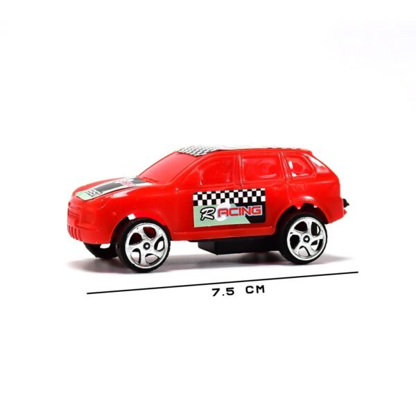 Super City Car Racer Pull-Push Vehicle Toy for Kids (Set of 12 Pcs / Multicolor)