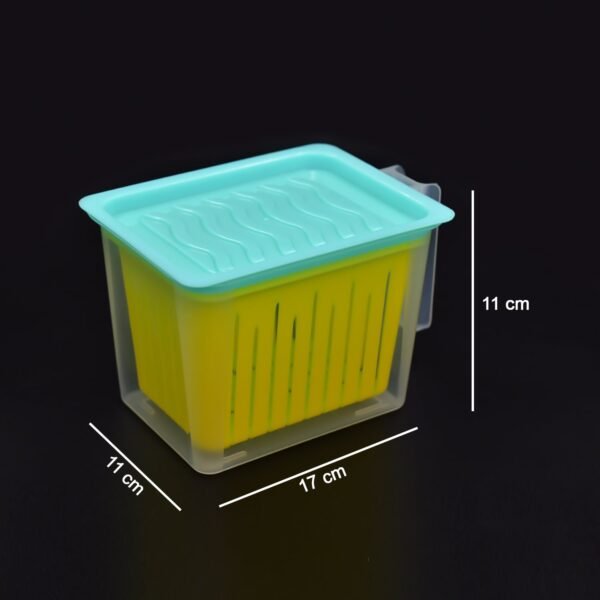 4image_95ab74f7-0353-498e-b54e-550bd76cd399.jpg Fridge Storage Containers with Handle – Plastic Kitchen Storage (4 Pcs Set)