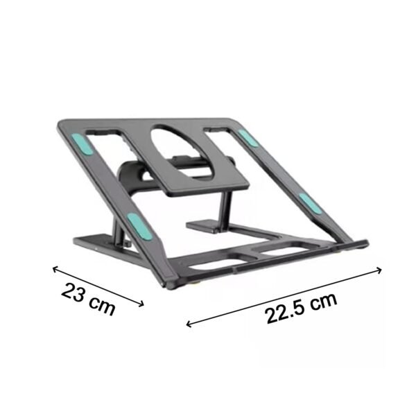Adjustable, Portable & Foldable Laptop Stand Compact and Convenient for Easy Use