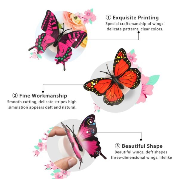 The Butterfly 3D Night Lamp Comes with 3D Illusion Design Suitable for Drawing Room
