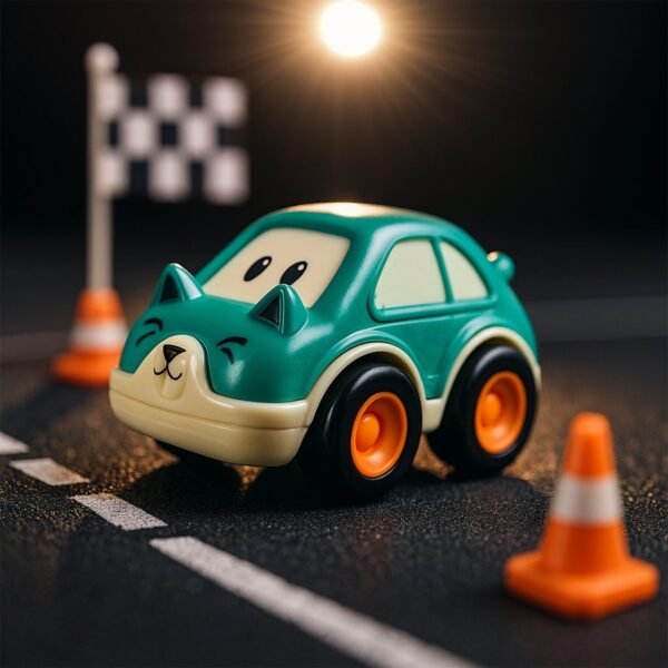 4in1toy-05.jpg Funwoods Animal Cartoon Pull-Back Toy Car - (4 Pc / Set)