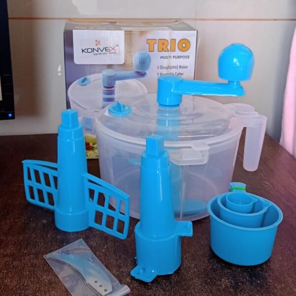 50fb81fc-575f-418b-b3d4-48b3afc60394.jpg Dough Maker Machine With Measuring Cups (Aata Maker / 1 Set)