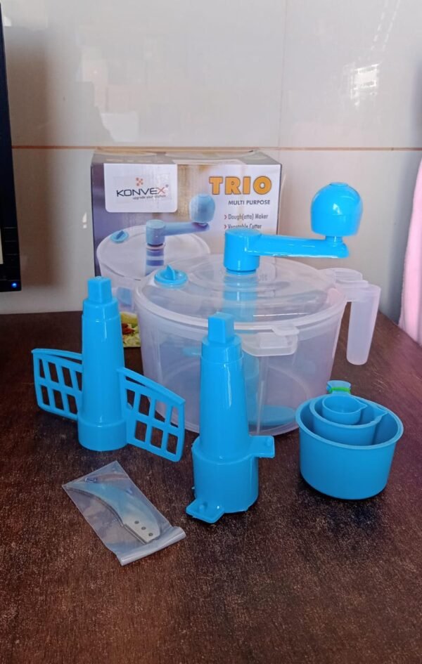 50fb81fc-575f-418b-b3d4-48b3afc60394.jpg Dough Maker Machine With Measuring Cups (Aata Maker / 1 Set)