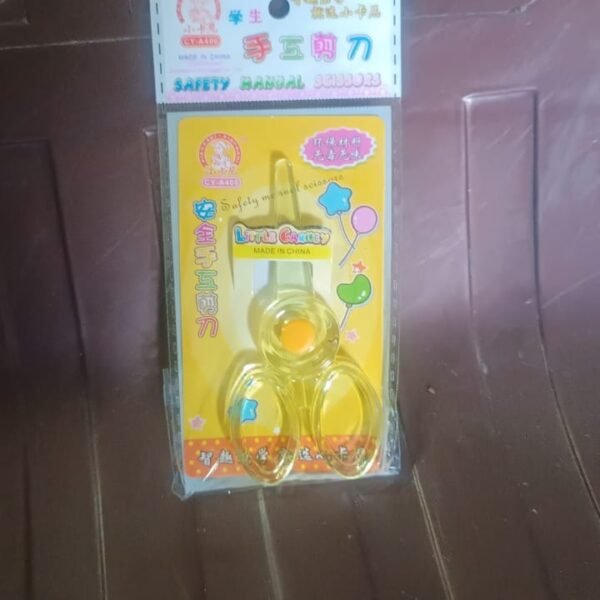 Plastic Child-Safe Scissor (1 Pc / Mix Color)