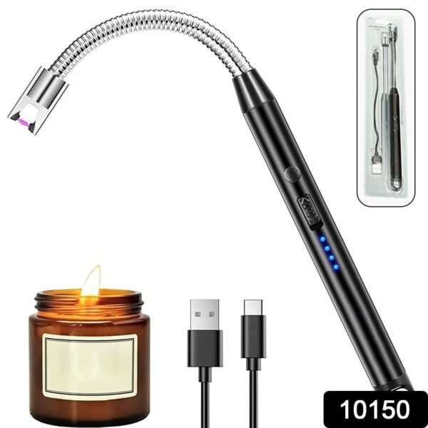 510d9d1f-2d22-4bbd-8014-b211c006f011.jpg Long Flexible USB Rechargeable Electric Arc Lighter – Windproof, Flameless Plasma