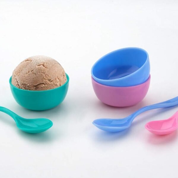 Multipurpose Snack Set 3 pcs - Spoon, Bowl and Dish