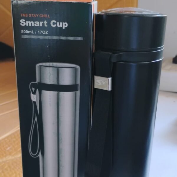 Double Wall Stainless Steel Water Bottle screen smart temperature display (500ml)