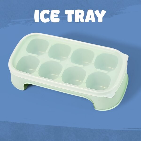 512c02dd-2d27-4b8d-a158-de5fda64006a_c7d0b610-bcd6-4907-968f-357fe5cc834e.jpg Ice Mold, 8 Grid Food Grade Portable Plastic Ice Tray (1 Pc / 15×8 Cm)