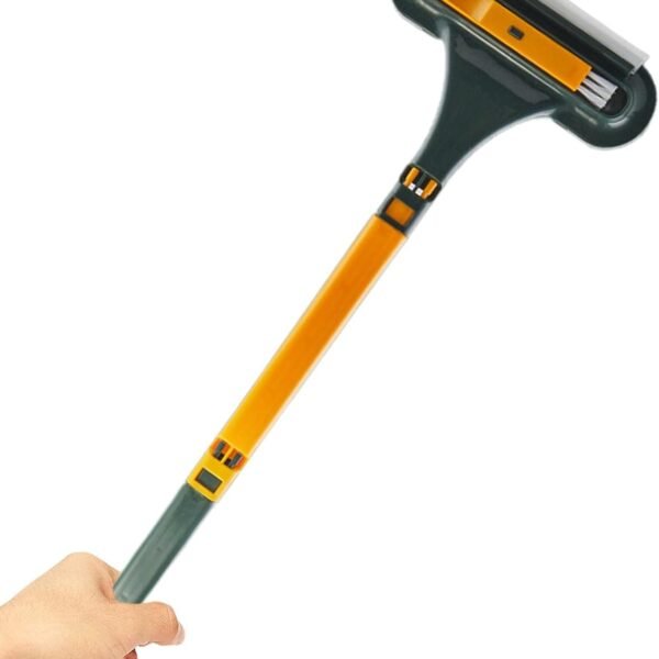 Window Screen Cleaner Brush,   Small Window Brush with Handle Portable