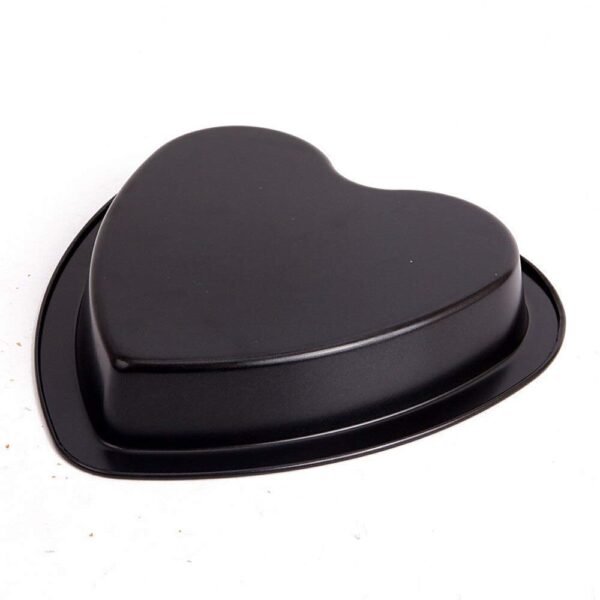 Heart Shape Cake Mould Non Stick  Steel 1 kg Cake Baking Tray ( 23cm)