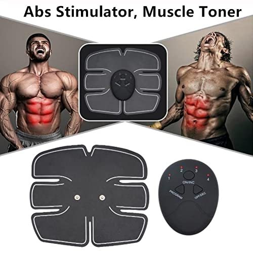 6 Pack Wireless ABS Stimulator Muscle Exerciser Training Belt Device