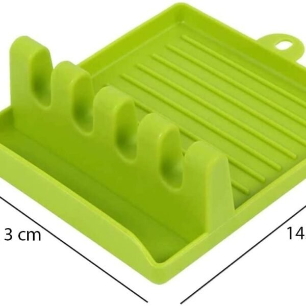 Multi-Functional Spatula Holder / Rest for Kitchen Utensils