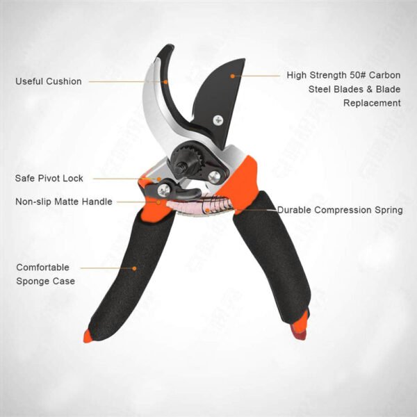 51XJhmtaHJL._SL1000.jpg Garden Shears Sharp Cutter Pruners Scissor, Pruner, flower cutter