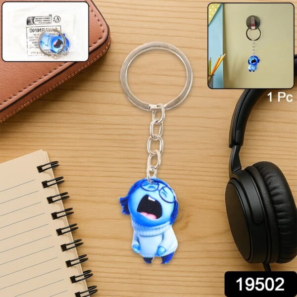 Cute Cartoon Character Girl Keychain For Kids, Bags & Stationery