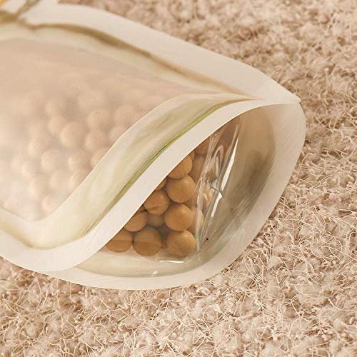 51eNfKFRFvL.jpg Reusable Airtight Seal Plastic Food Storage Mason Jar Zipper (150ml)