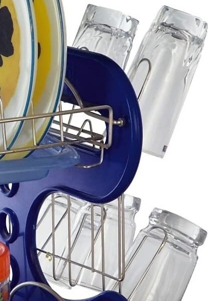 51hwjB1NoGL.jpg STAINLESS STEEL DRAIN BOWL STORAGE RACK HOLDER