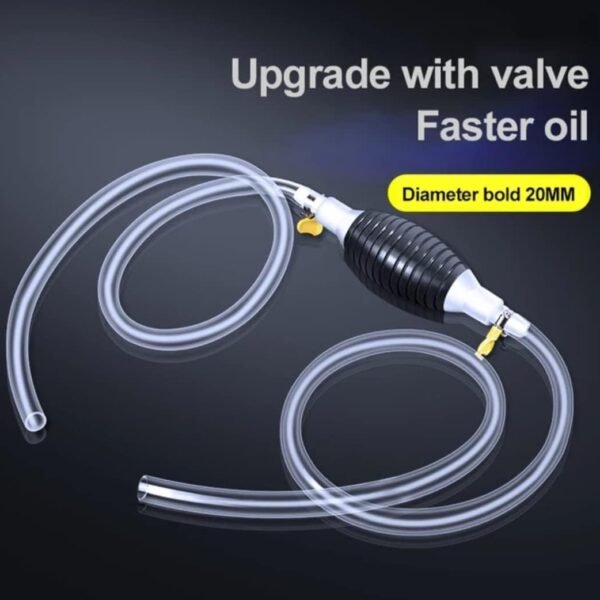 Portable Fuel Transfer Pump Kit for Petrol, Diesel & Liquids