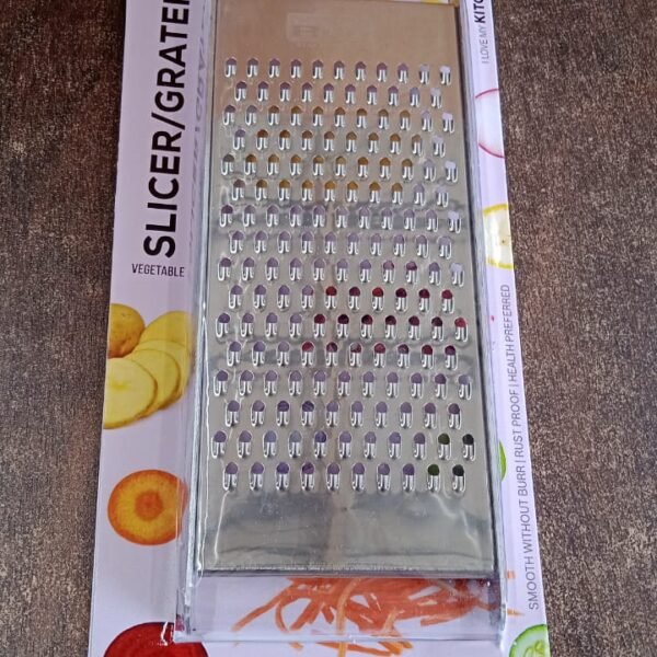 Ritu Premium Stainless Steel Handheld Grater & Slicer (1 Pc)