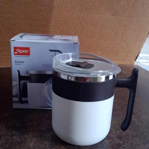 Apex Stainless Steel Pop Inner Mug – 350 ml Approx Capacity (1 Pc)