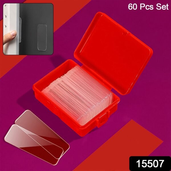 52915507-1500Pc-DD_15428-Av-Sv.jpg 60-Piece (Approx) – Double-Sided Transparent Adhesive Stickers