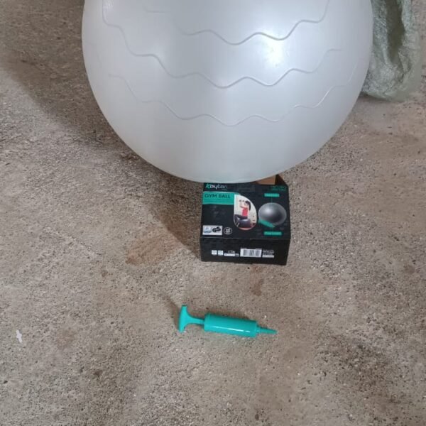 Heavy Duty Gym Ball Non-Slip Stability Ball with Foot Pump for Total Body Fitness