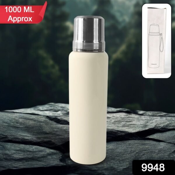Stainless Steel Double Wall Flask Water Bottle (1000ml)