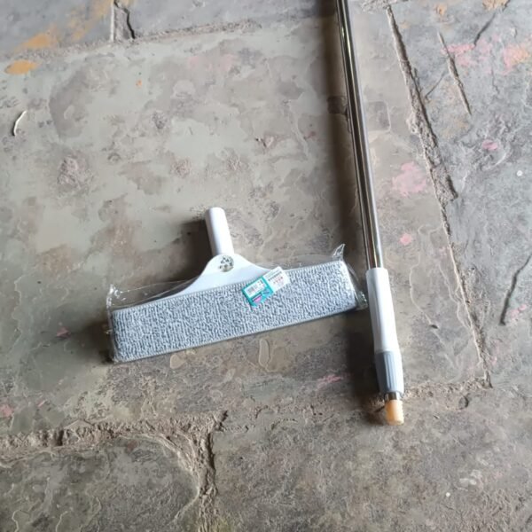 Dustpan, Kitchen Wiper, Window Cleaning Squeegee Tool & Broom Brush, (4 Pcs Combo)