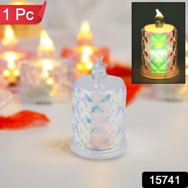 550a29f1-26cc-447a-b6c7-d1f4512feb3e.jpg Festive Lighting for Any Occasion: 1 Pack LED Tealight Candles, Diwali